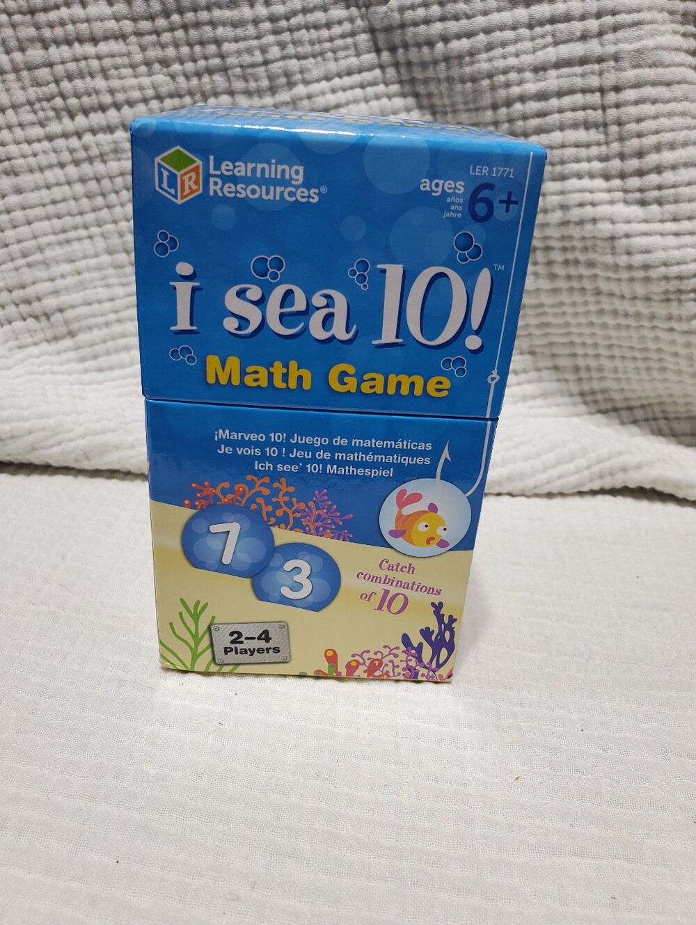Learning Resources I Sea 10! Math Game - Preowned Very Good Condition